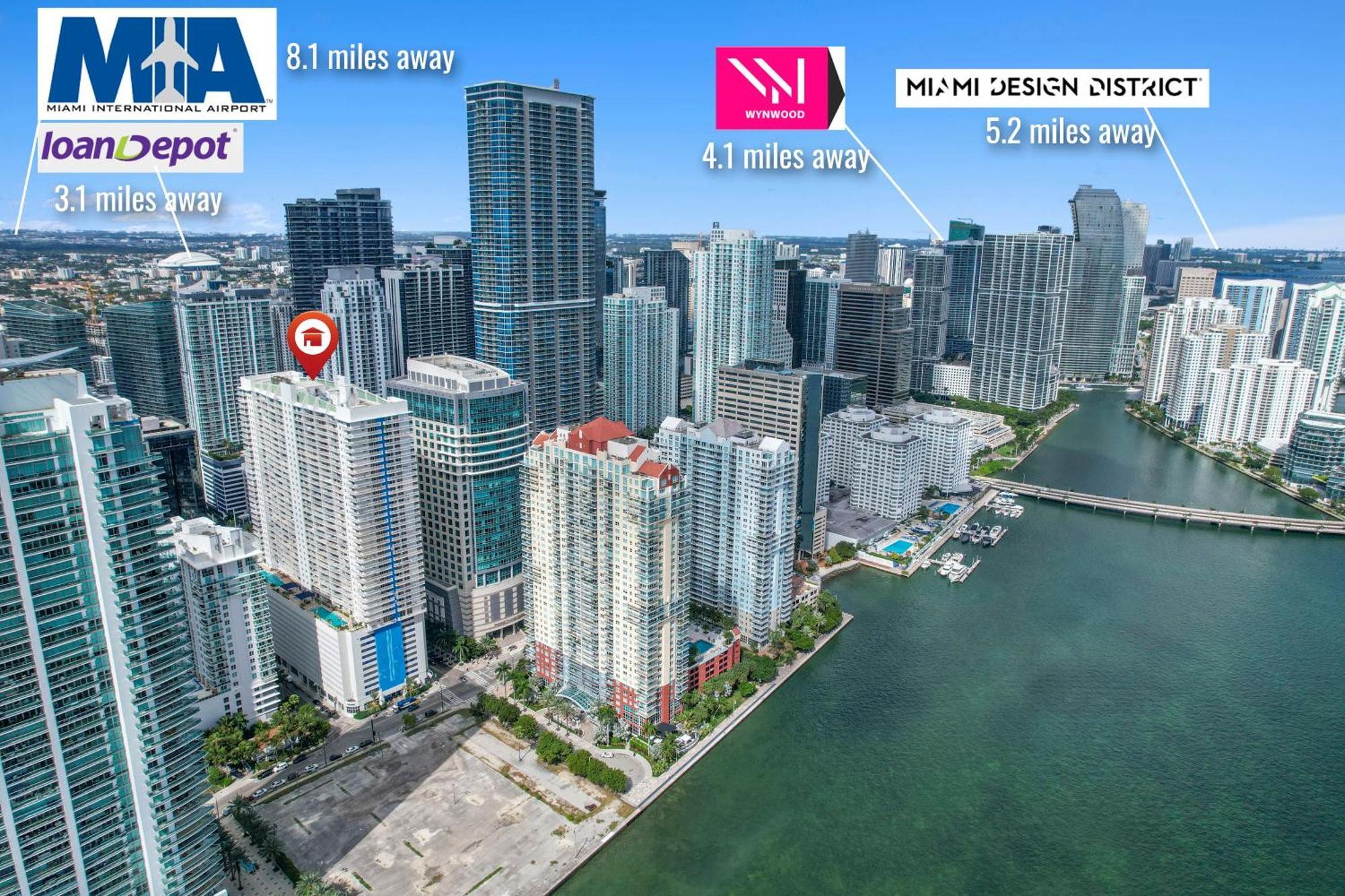 Zeus' Sanctuary Ocean View In Brickell Hébergement de vacances